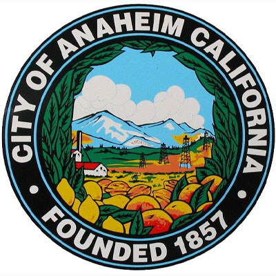 Anaheim City California Logo